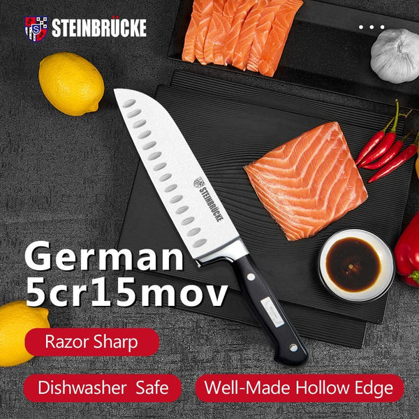 7-inch Santoku Knife Full Tang