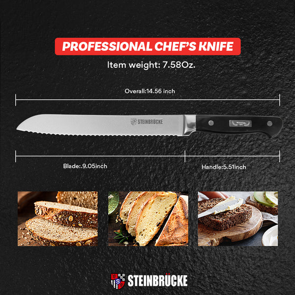 10-inch Bread Knife Multi-purpose