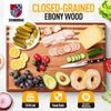 Large Ebony Wood Cutting Board 20x14x1.25"